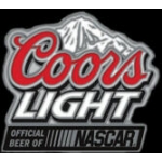 COORS PINS LIGHT BEER OFFICAL BEER OF NASCAR PIN